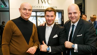 Sergey mazaev, alexey nemov, luc rochereau_btq opening event_moscow